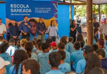Águas Guariroba inaugura 1ª escola rural beneficiada pelo programa Escola Saneada