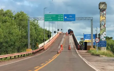 Interdição de ponte sobre o Rio Paraguai exige atenção de candidatos do Concurso Público Nacional em Corumbá