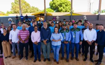 Águas Guariroba lança obras do programa Escola Saneada em Rochedinho
