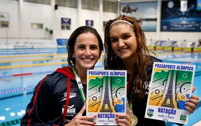 Nadadores brasileiros se garantem nos Jogos Olímpicos de Paris