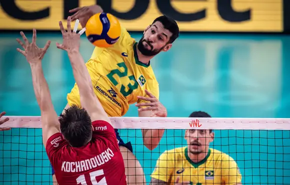 Brasil atropela a Bulgária e conquista quarta vitória seguida na Liga das Nações de Vôlei