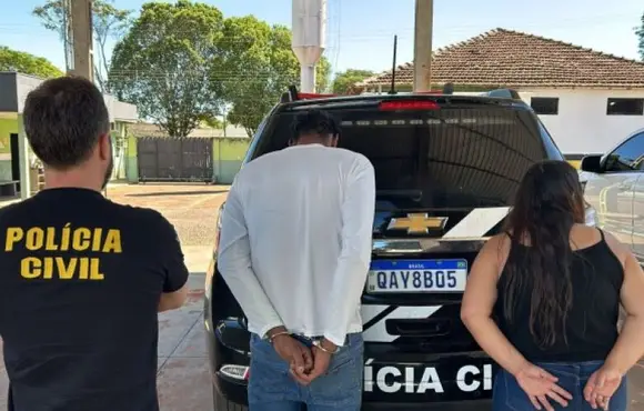 Casal é preso após furtar moto e abandonar bebê de 9 dias em carro
